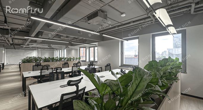 Аренда офиса 1548.4 м², Новослободская улица - фото 1