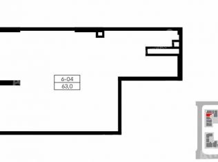 Продажа помещения свободного назначения 63 м²