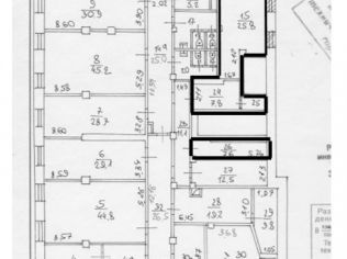 Аренда офиса 43.1 м²