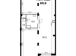 Продажа помещения свободного назначения 89.8 м²