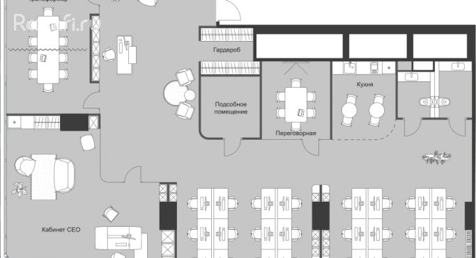 Продажа офиса 254.9 м², 3-я Хорошёвская улица - фото 3
