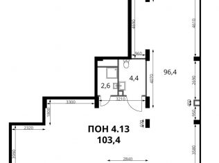 Продажа помещения свободного назначения 103.4 м²
