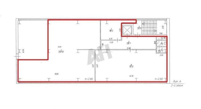Аренда офиса 261 м², улица Шаболовка - фото 3