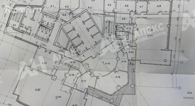 Аренда офиса 900 м², Семёновская площадь - фото 3