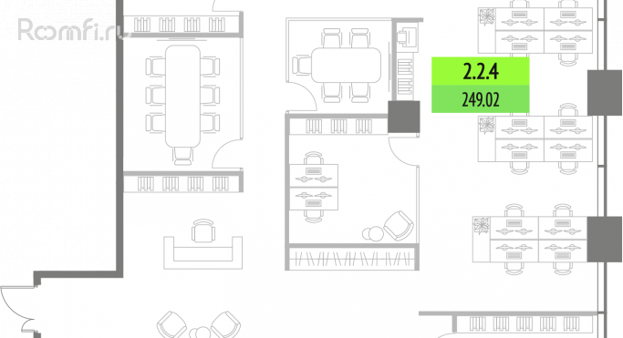Продажа офиса 249 м², Огородный проезд - фото 3