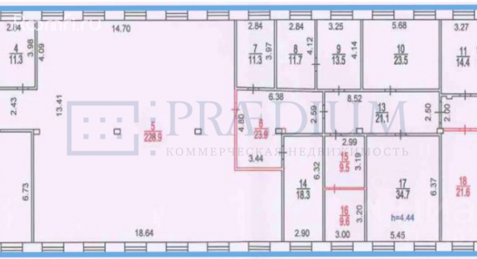 Аренда офиса 637 м², 9-я улица Соколиной Горы - фото 3