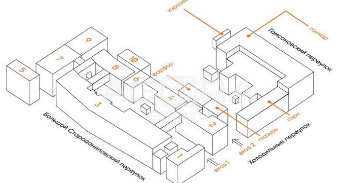 Аренда офиса 137.5 м², Холодильный переулок - фото 2