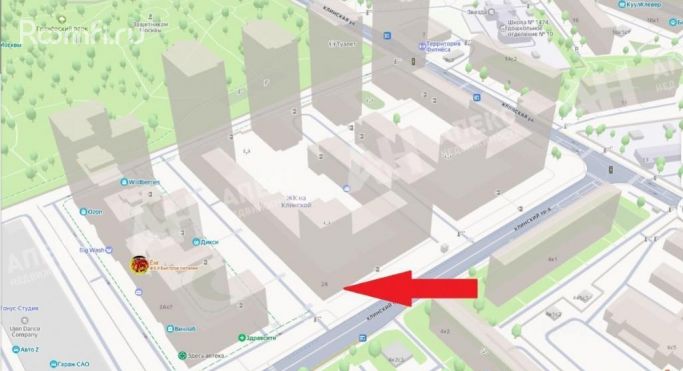 Продажа помещения свободного назначения 117 м², Клинская улица - фото 3