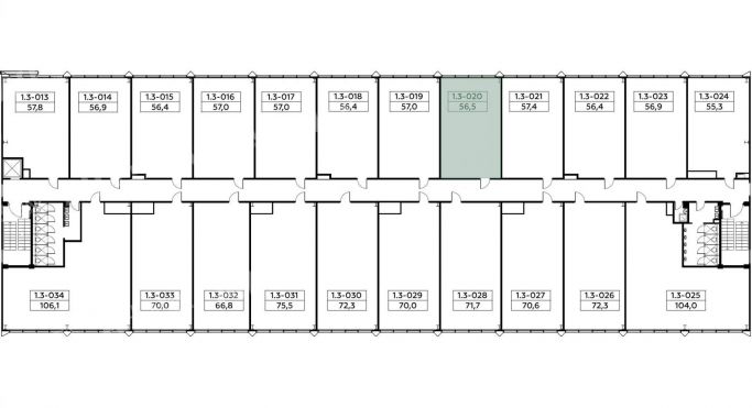 Продажа помещения свободного назначения 57 м², проспект Куприна - фото 2