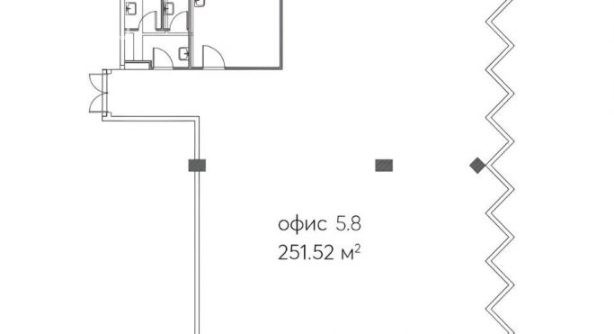 Продажа офиса 254.4 м², Ленинский проспект - фото 1