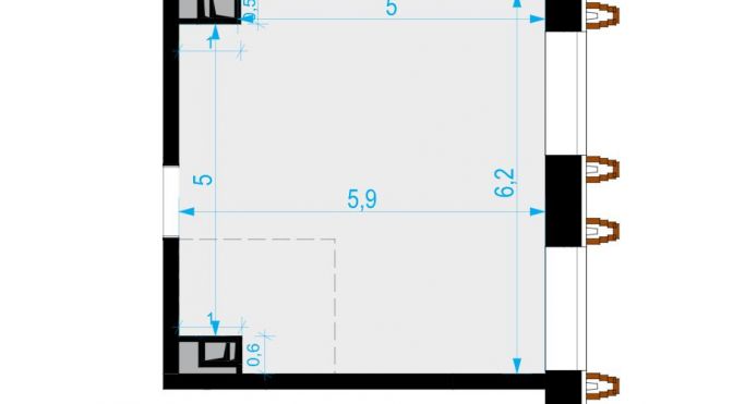 Продажа офиса 35.7 м², Выборгская улица - фото 2
