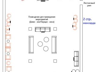 Аренда помещения свободного назначения 647 м²