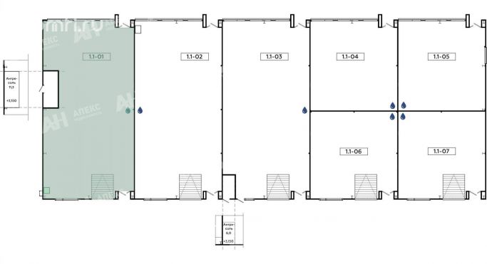Продажа помещения свободного назначения 296 м², проспект Куприна - фото 2