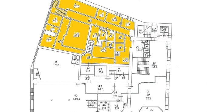 Аренда помещения свободного назначения 317.3 м², Большая Семёновская улица - фото 5