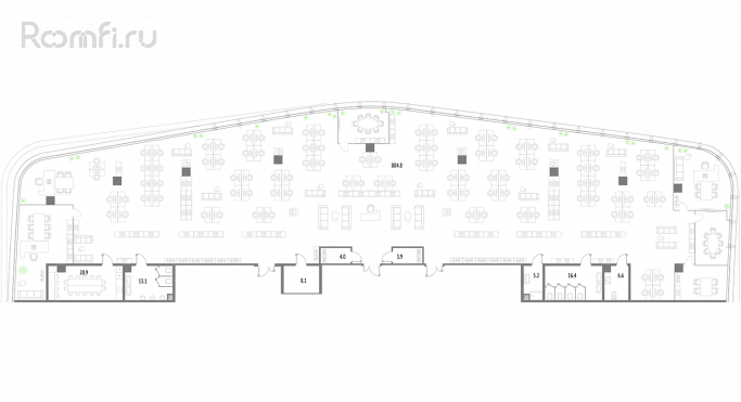 Продажа офиса 883 м² - фото 1