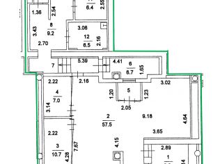 Аренда торгового помещения 128 м²