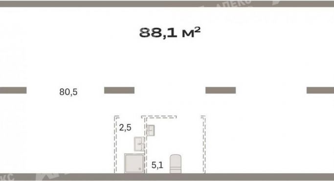 Продажа помещения свободного назначения 89 м², Тагильская улица - фото 2