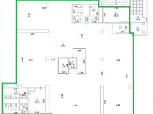 Аренда офиса 1186.7 м²