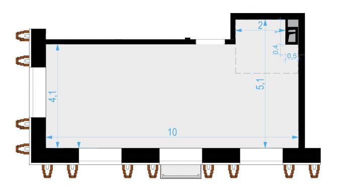 Продажа офиса 53.4 м², Выборгская улица - фото 2