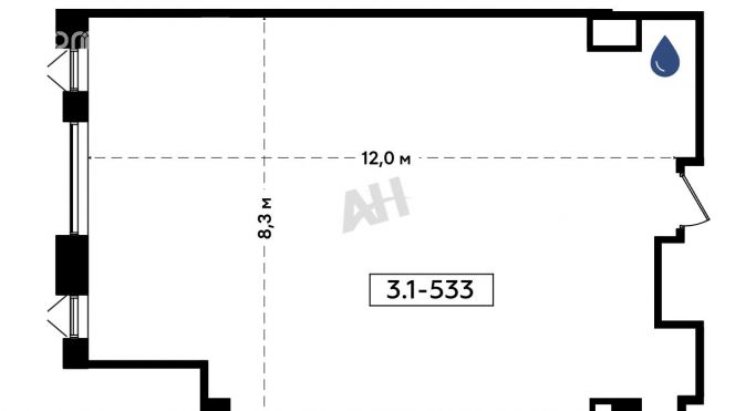 Продажа помещения свободного назначения 96 м², Новомихайловское шоссе - фото 1