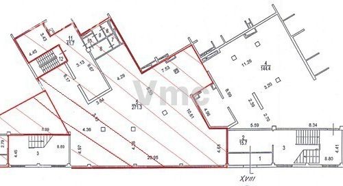 Аренда помещения свободного назначения 375 м², улица Архитектора Власова - фото 3