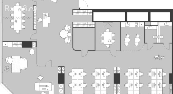 Продажа офиса 252.4 м², 3-я Хорошёвская улица - фото 1