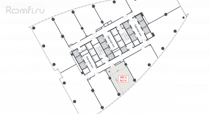 Продажа офиса 96.6 м² - фото 2