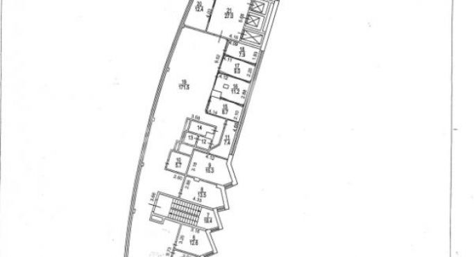 Аренда офиса 1088 м², Большой Строченовский переулок - фото 2