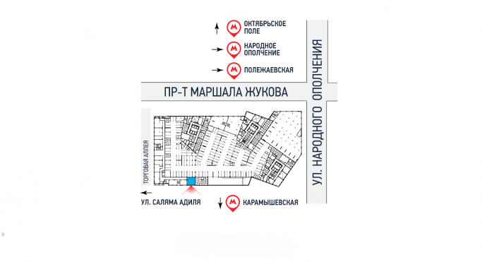 Продажа помещения свободного назначения 68.1 м², улица Народного Ополчения - фото 3