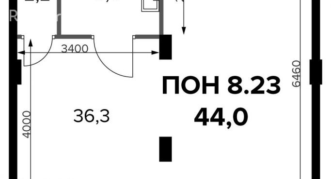 Продажа офиса 44 м², Ленинградское шоссе - фото 1