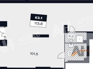 Продажа помещения свободного назначения 114 м²