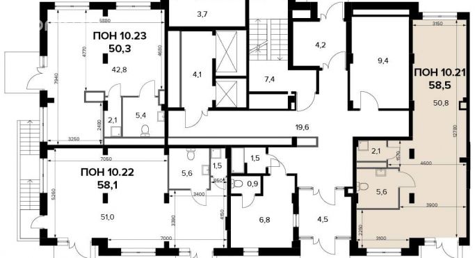 Продажа офиса 58.5 м², Ленинградское шоссе - фото 2