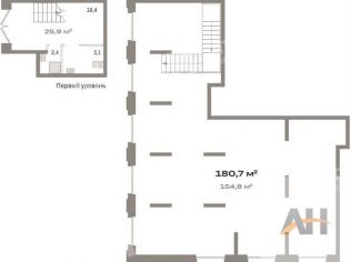 Продажа помещения свободного назначения 181 м²