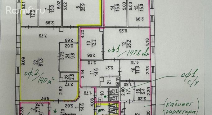 Продажа помещения свободного назначения 287.6 м², Большой Саввинский переулок - фото 2