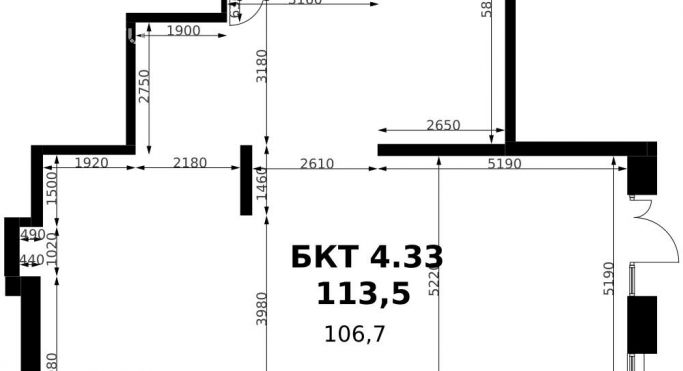 Продажа помещения свободного назначения 113.5 м² - фото 1