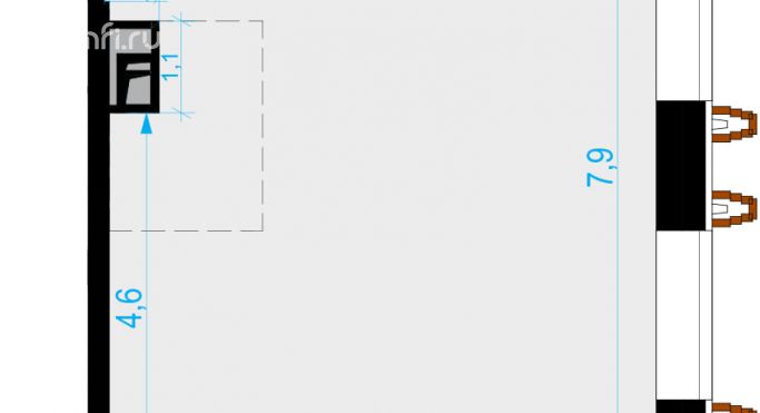 Продажа офиса 48 м², Выборгская улица - фото 2
