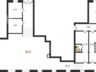 Продажа помещения свободного назначения 188 м²
