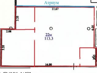Аренда офиса 96 м²