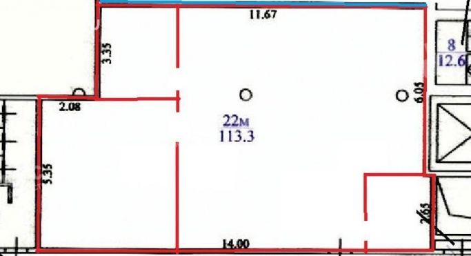 Аренда офиса 114 м², улица Барклая - фото 1