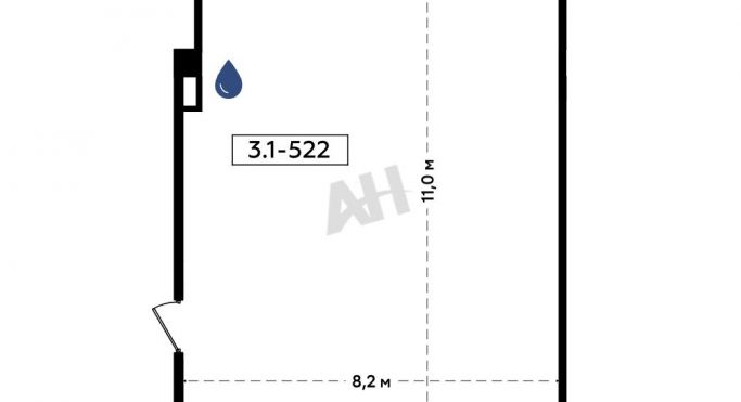 Продажа помещения свободного назначения 90 м², Новомихайловское шоссе - фото 1