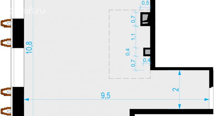 Продажа офиса 65.9 м², Выборгская улица - фото 2