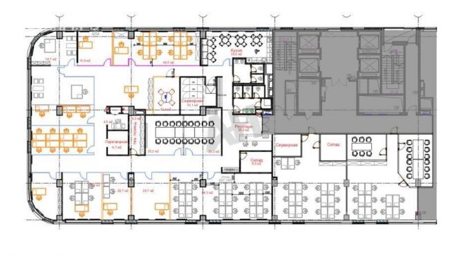Аренда офиса 906 м², улица Двинцев - фото 3