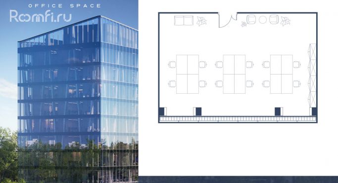 Продажа офиса 93.5 м², улица Алексея Свиридова - фото 1