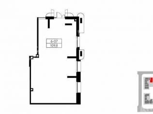Продажа помещения свободного назначения 110 м²