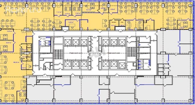 Аренда офиса 990 м², Профсоюзная улица - фото 1
