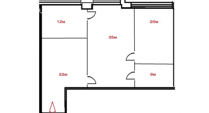 Аренда офиса 97.2 м², проспект Андропова - фото 2