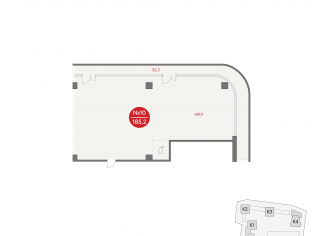 Продажа офиса 185.2 м²