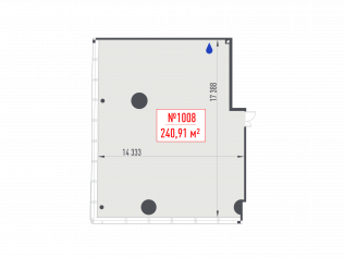 Продажа офиса 240.9 м²