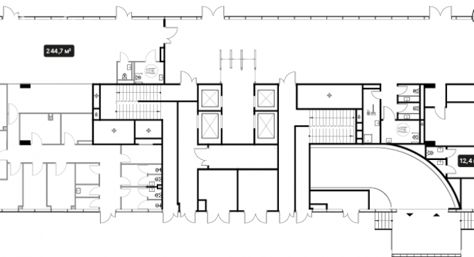 Аренда помещения свободного назначения 244.7 м², улица Алексея Свиридова - фото 2