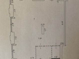 Аренда торгового помещения 68 м²